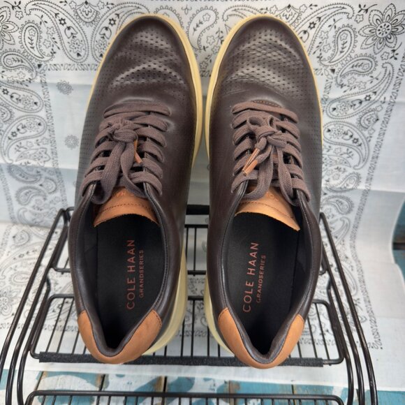 Cole Haan  GrandPrø Rally Perf Laser Cut Sneaker Style C36124  Mens Sz 10.5M - Picture 9 of 10